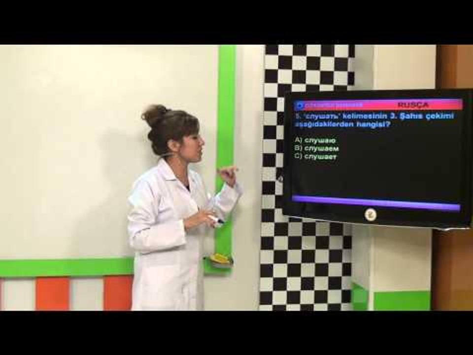 Rusça Orta Düzey Soru Çözümleri