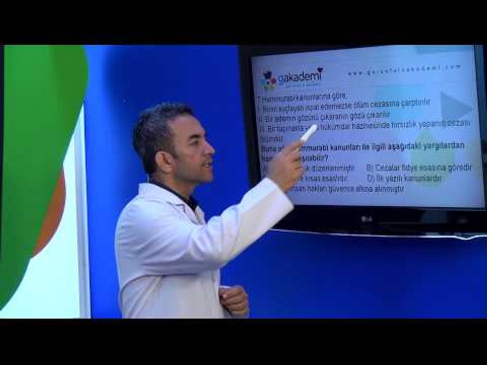 Görüntülü Akademi 9.Sınıf Tarih Görüntülü Eğitim Seti (Soru Çözümleri)