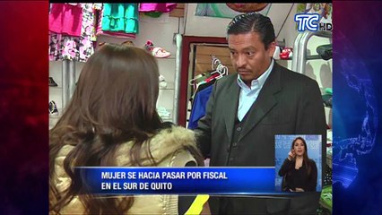 Capturan a mujer que se hacía pasar como funcionaria judicial