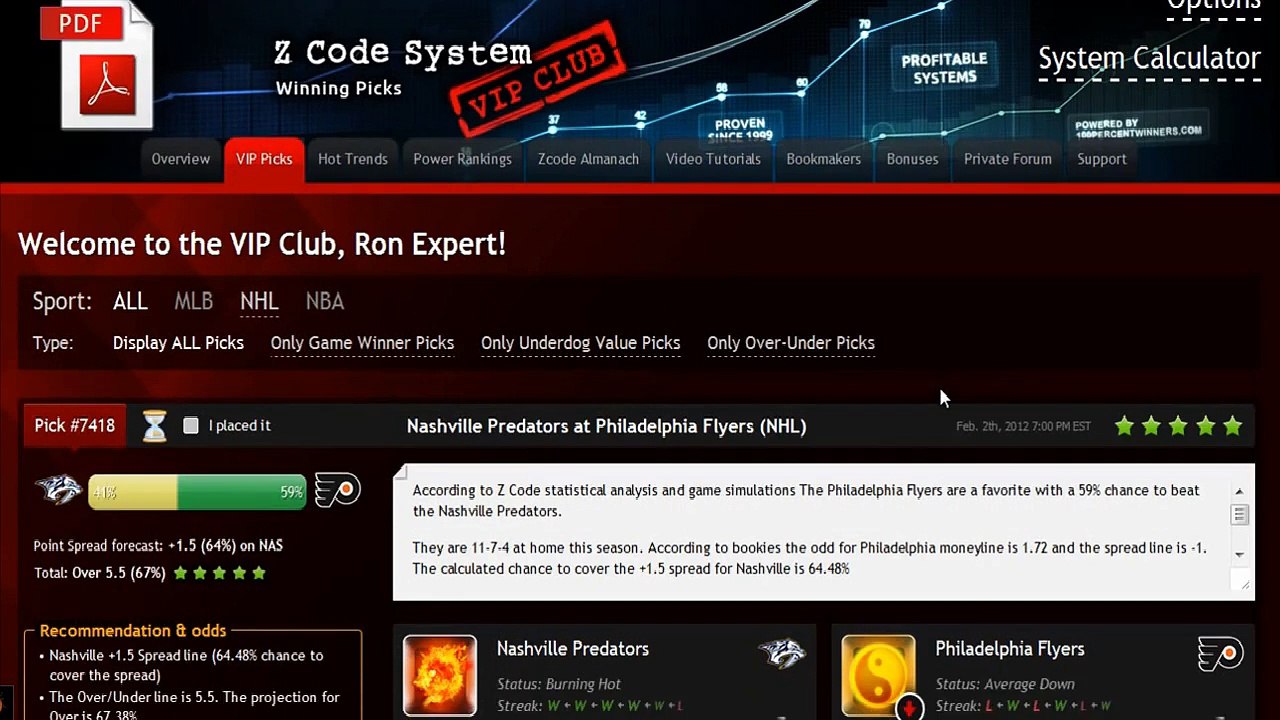 Free Expert Sports Picks