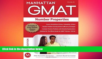 behold  Number Properties GMAT Strategy Guide (Manhattan GMAT Instructional Guide 5)