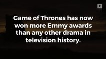 Game of Thrones becomes the most-awarded Drama in Emmy history
