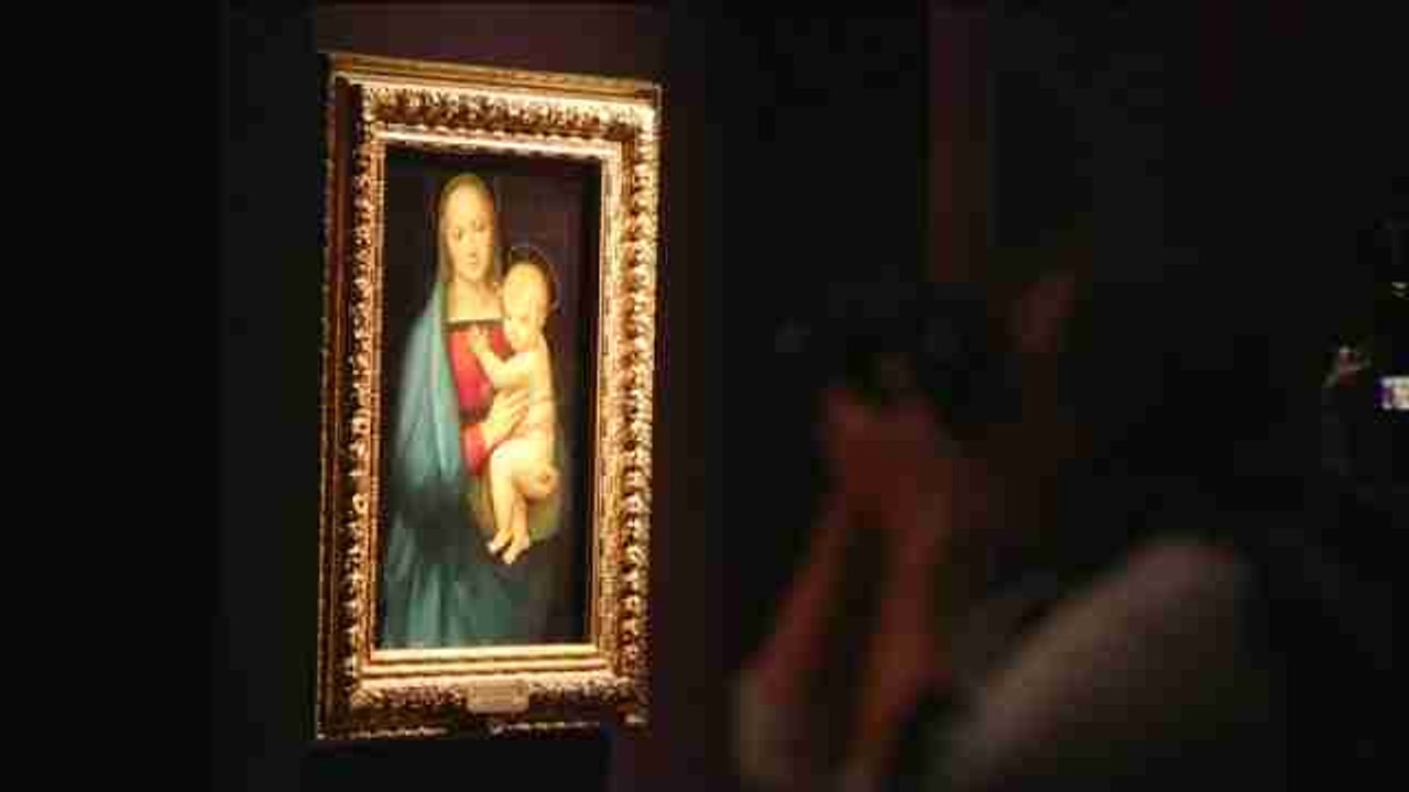 El museo Pushkin expone varias obras maestras de Rafael