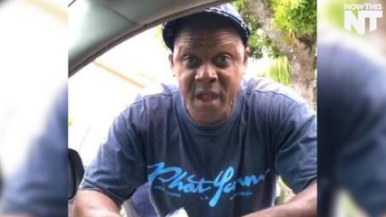 This black man was shot while eating in his own backyard