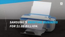 HP Inc. to buy Samsung's printing business for over a billion dollars