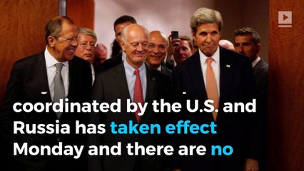 US and Russia-brokered Syrian cease-fire takes effect today