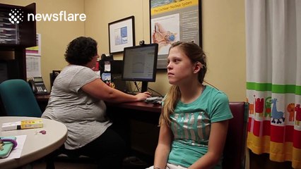 Young girl hears her mum's voice after getting cochlear implant