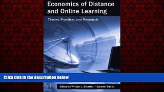 Popular Book Economics of Distance and Online Learning: Theory, Practice and Research