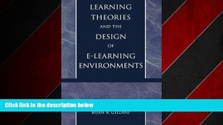 Pdf Online Learning Theories and the Design of E-Learning Environments