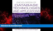 For you Encyclopedia Of Database Technologies And Applications