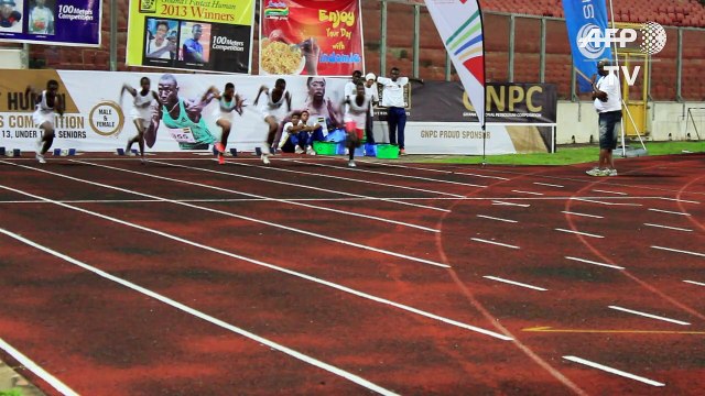 Les humains les plus rapides du Ghana en compétition