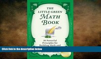 different   The Little Green Math Book: 30 Powerful Principles for Building Math and Numeracy