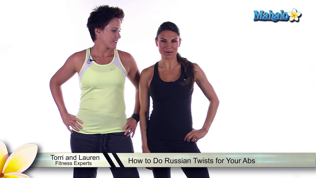 How to Do Russian Twists for Your Abs ! !