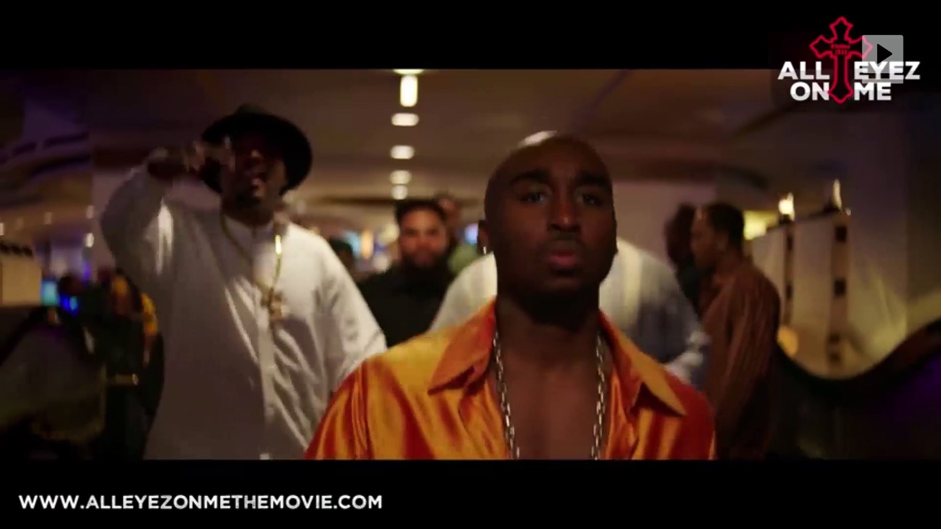 Watch Tupac Shakur in violent new 'All Eyez on Me' biopic trailer - video  Dailymotion
