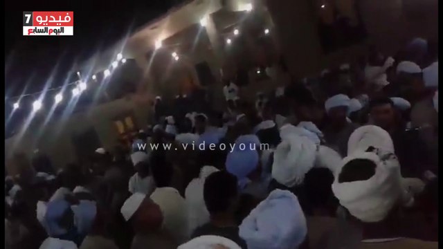 بالفيديو.. الطرق الصوفية تحتفل بمولد موسي أبو معوض بأسوان