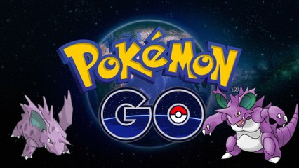 Evolution de Nidorino en Nidoking dans Pokémon Go.