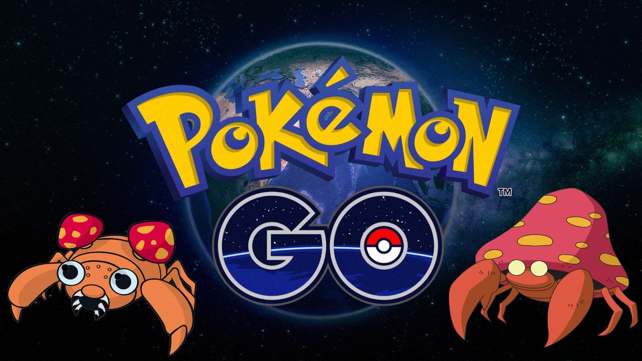 Evolution de Paras en Parasect dans Pokémon Go.