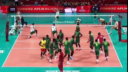 Funny Warm Up   Cameroon Mens National Volleyball Team