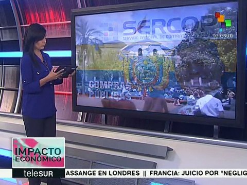 Ecuador tiene el sistema de compras públicas más moderno de AL