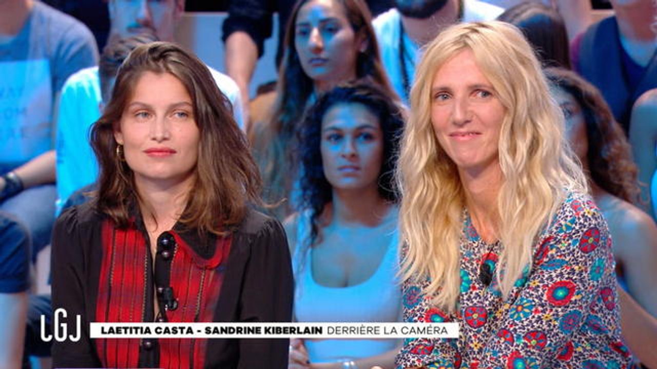 Laetitia Casta et Sandrine Kiberlain passent derrière la caméra - Le Grand Journal du 13/09 - CANAL+