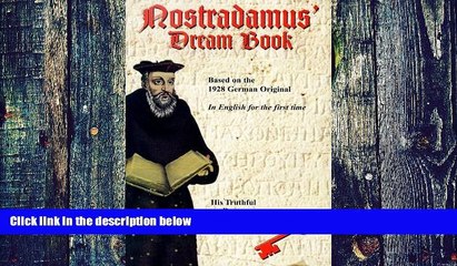 Big Deals  Nostradamus  Dream Book: Based on the 1928 German Original  Free Full Read Most Wanted