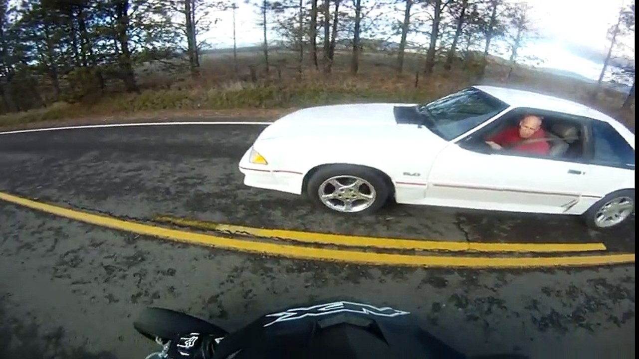 Honda TRX450r vs. Ford Mustang Race