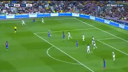 1-0 Lionel Messi Goal HD - FC Barcelona 1-0 Celtic 13.09.2016 HD