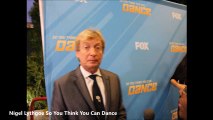 Nigel Lythgoe interview at So You Think You Can Dance Next Gen. Finale