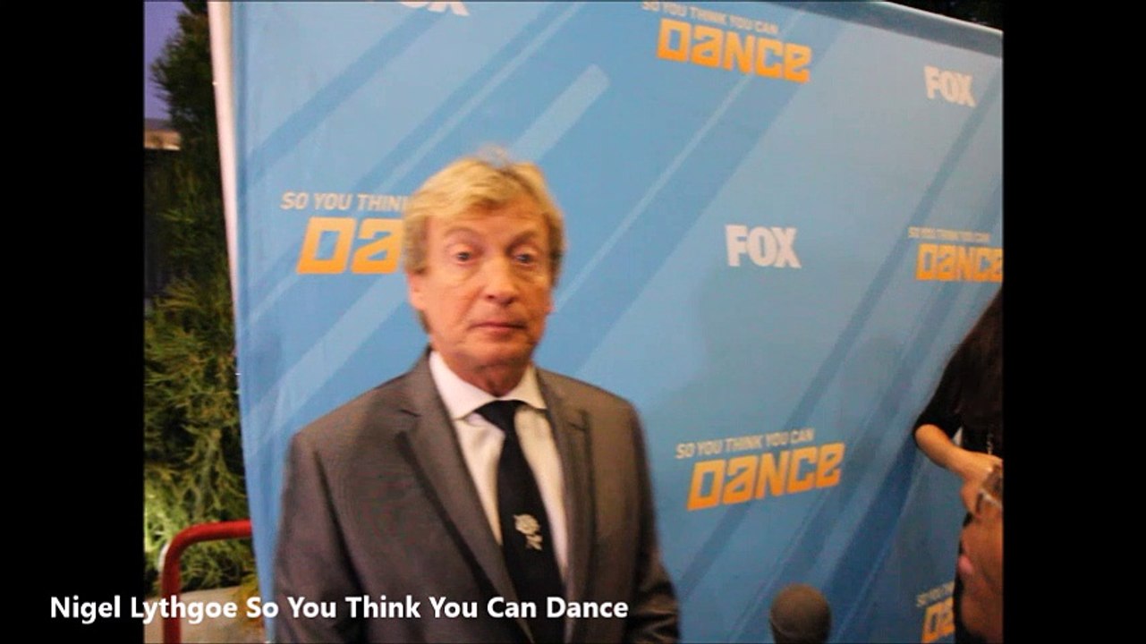 Nigel Lythgoe interview at So You Think You Can Dance Next Gen. Finale