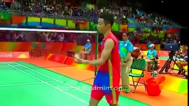 Rio Badminton Olympics 2016 - LEE CHONG WEI Trick Shots!