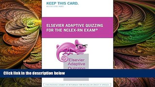 there is  Elsevier Adaptive Quizzing for the NCLEX-RN Exam (36-Month) (Retail Access Card), 1e