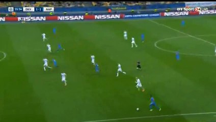 Arkadiusz Milik Goal HD - Dyn. Kiev 1-1 Napoli 13.09.2016