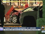 PD: Suspected impaired driver hits 3 officers in Phoenix QuikTrip lot