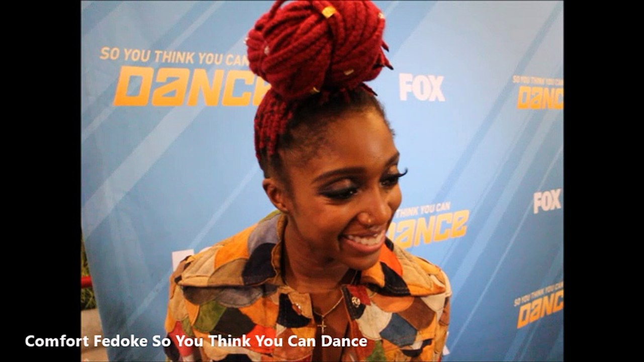 Comfort Fedoke at So You Think You Can Dance Next Gen. Finale