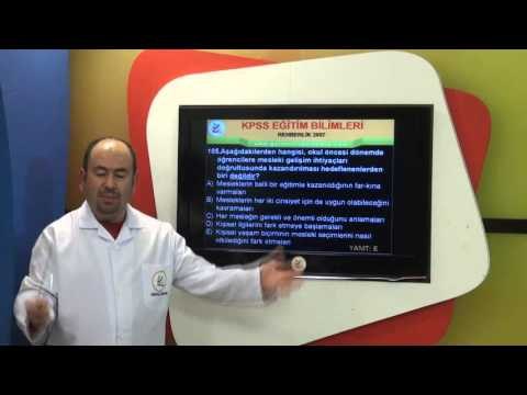 KPSS Eğitim Bilimleri Rehberlik Soru Çözümleri