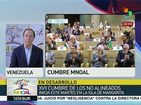 Venezuela: Países No Alineados preparan declaración de su 17º encuentr