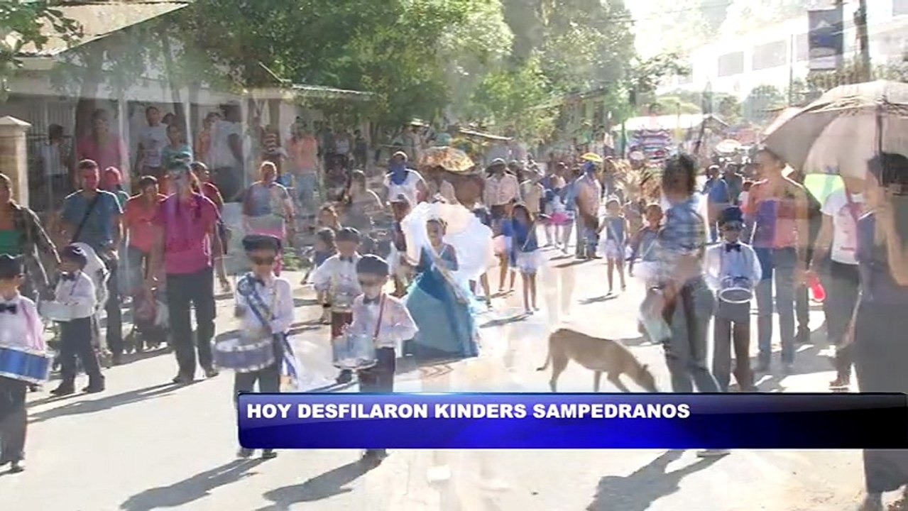 Los mas pequeños demuestran civismo en desfiles de Chamelecon