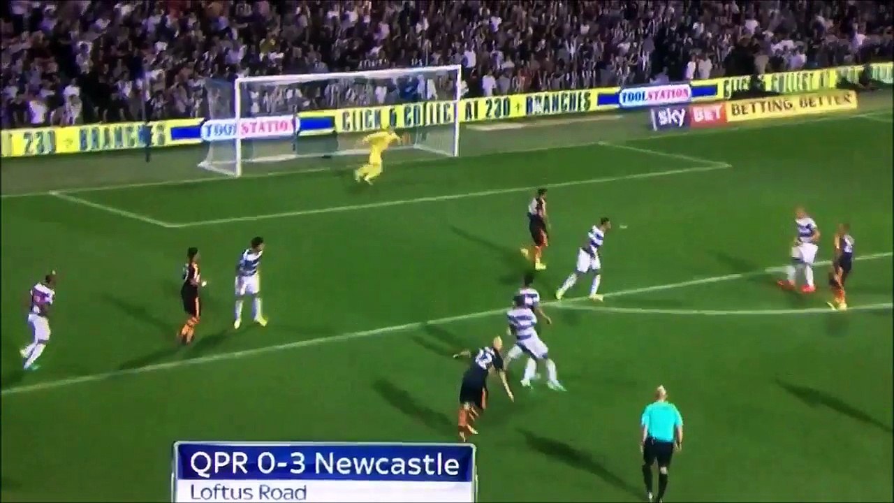 Jonjo Shelvey Amazing Long Range Goal vs QPR (0-3)