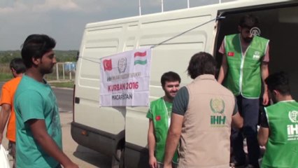 İhh, Macaristan'da Kurban Eti Dağıttı