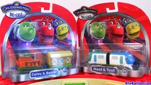 Chuggington Emery with Hoot and Toot diecast talking trains toys review