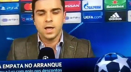 Jornalista engana-se e diz encornados em vez de encarnado