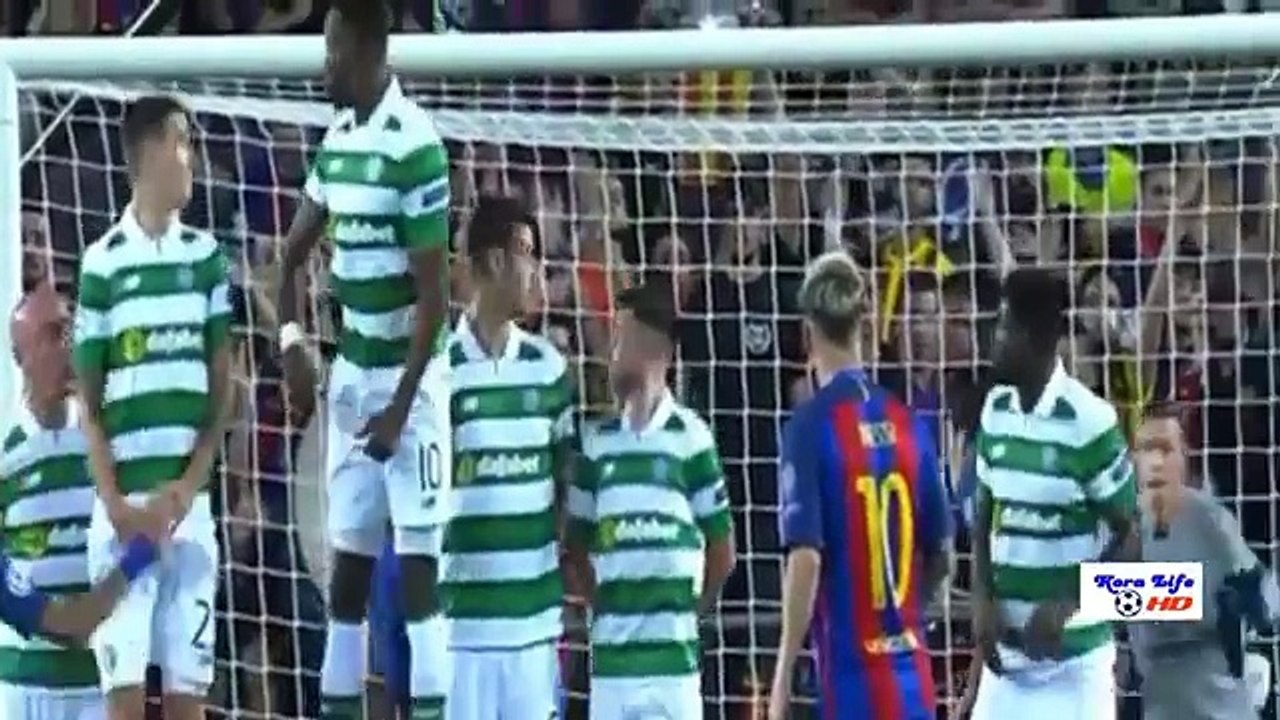 اهداف مباراة برشلونة وسيلتك 7-0 ( دورى ابطال اوروبا 2016 -2017) تعليق علي محمد علي