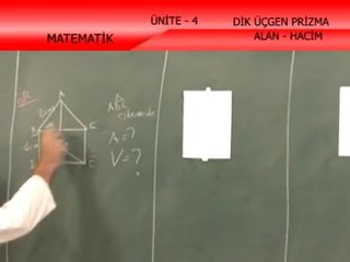 15. Koni'nin Alanı ve Hacmi - Perspektif Çizimi - Çok Yüzlüler - İlköğretim 8. Sınıf Matematik