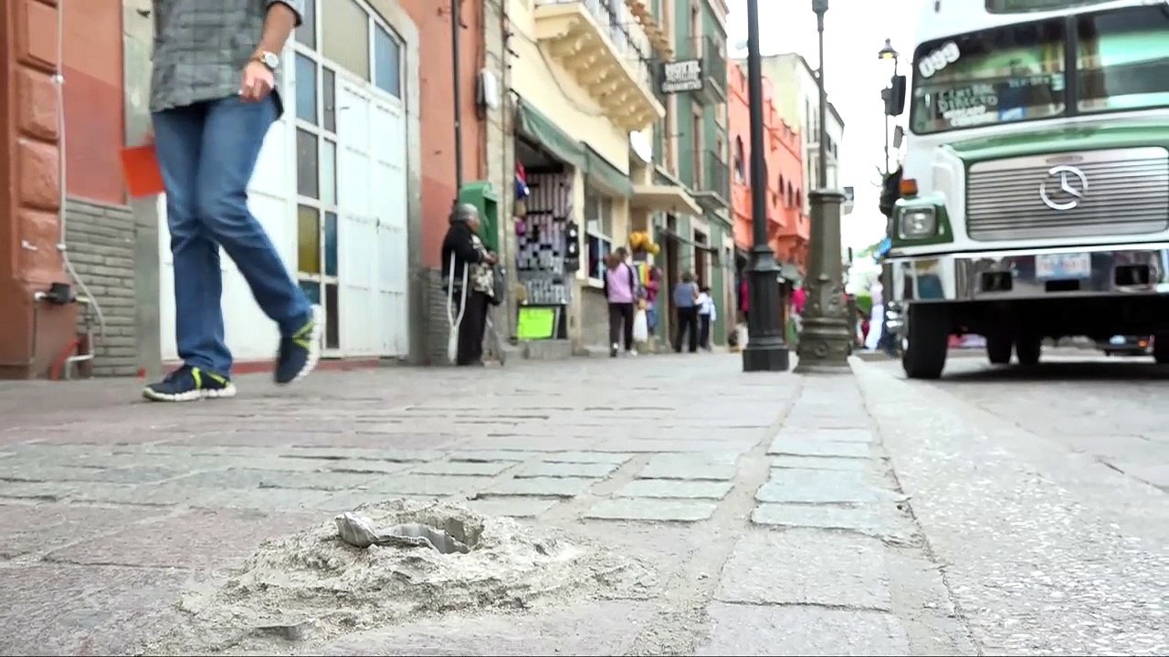 Postes derribados