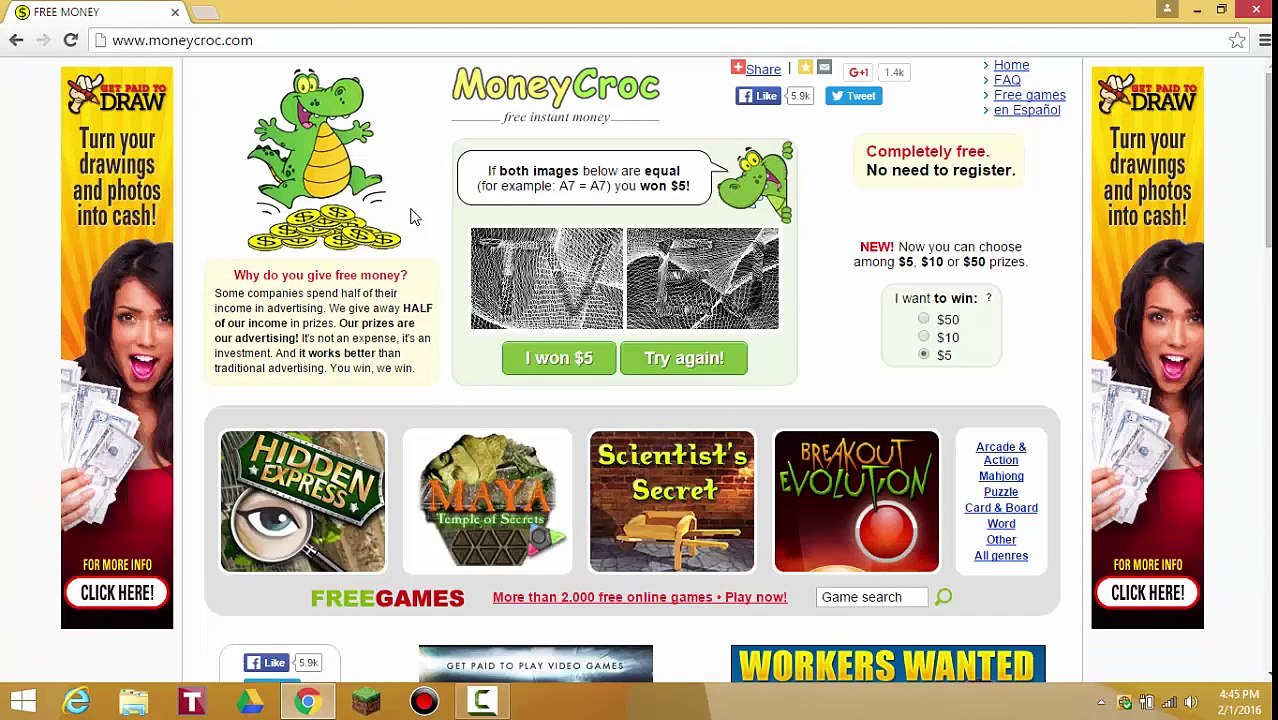Make Money In Seconds! FREE!