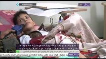 أمنية الطفل عصام وليد المصاب قنصاً من قبل مليشيات الحوثي بمستشفى الثورة بتعز