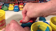 Disney Pixar Cars Lightning McQueen Play Doh Mold, we make Play Doh Flags from 2 more Countries