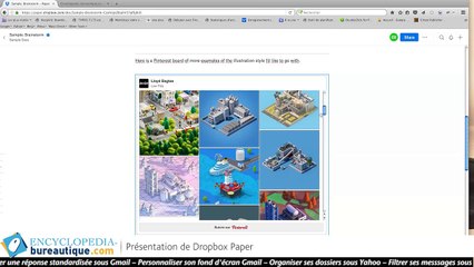 Dropbox Paper - les notes : présentation