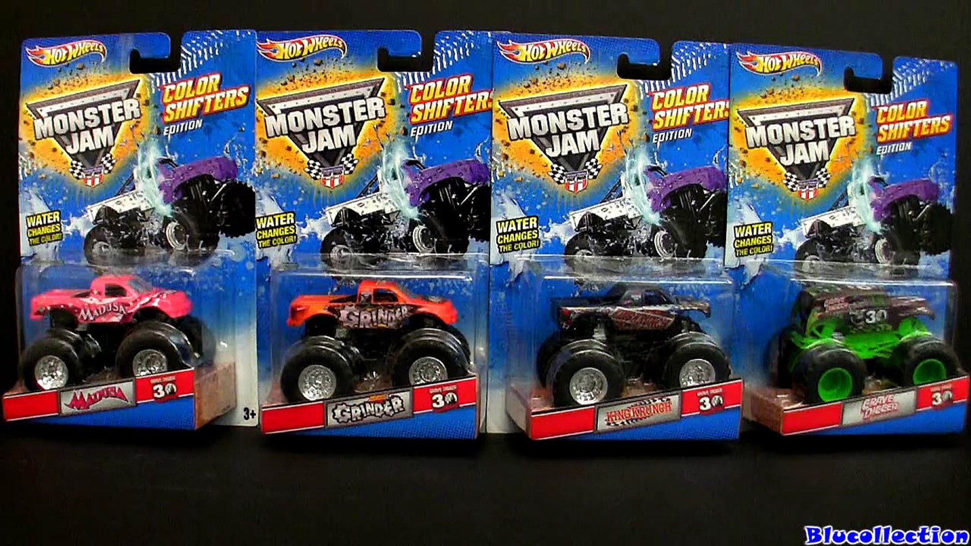hot wheels monster truck color shifters