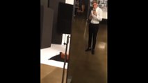 Justin Bieber dancing to 'If I Ruled The World' by Nas ft. Lauryn Hill - December 16, 2015